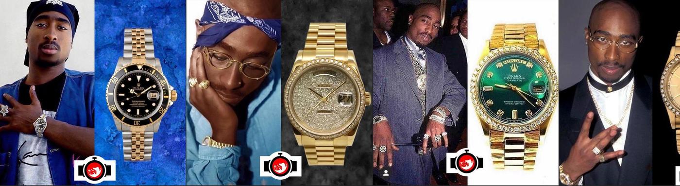 Discovering Tupac Shakur 2pac's Impressive Watch Collection 